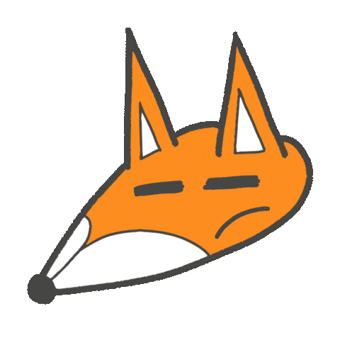 Cutefox Sticker