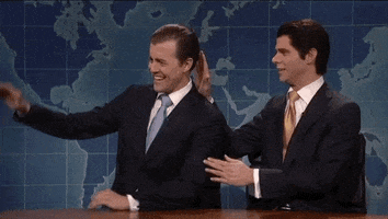 high five mikey day GIF by Saturday Night Live