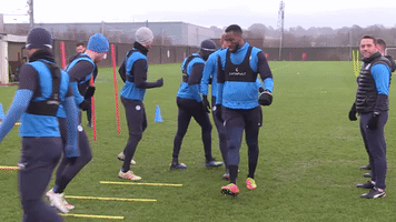 nick powell training GIF by Wigan Athletic