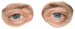 Eyes Sticker by PIZZASLIME