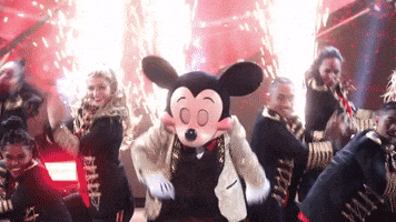 mickey mouse fireworks GIF by ABC Network