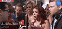 If Celebrities Competed In The Hunger Games GIF by BuzzFeed