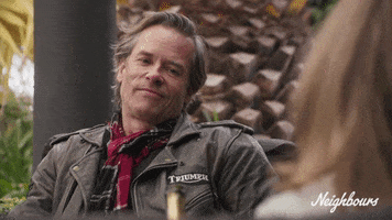 Guy Pearce Smile GIF by Neighbours (Official TV Show account)