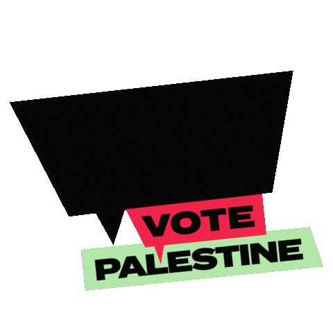 Vote Palestine Sticker
