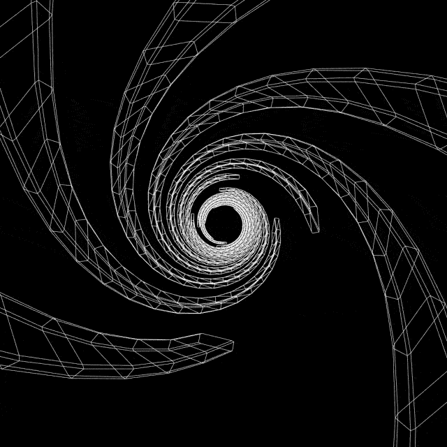black and white loop GIF by xponentialdesign