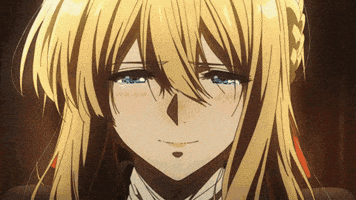 Happy Violet Evergarden GIF