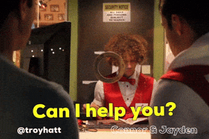 Can I Help You GIF