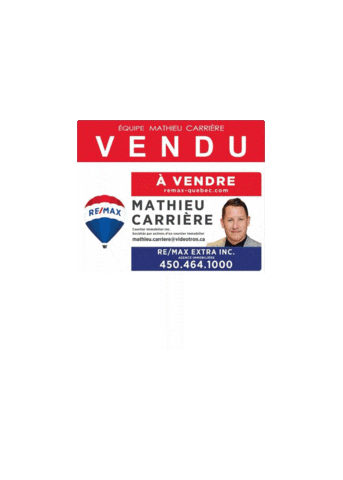 Vendu Real Estate Sticker by equipecarriere