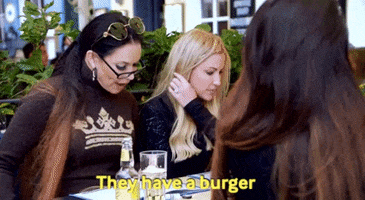 real housewives of dallas burger GIF by leeannelocken