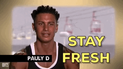 stay fresh pauly d GIF by Jersey Shore Family Vacation