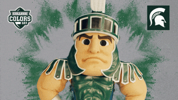 College Sports Muscles GIF by College Colors Day