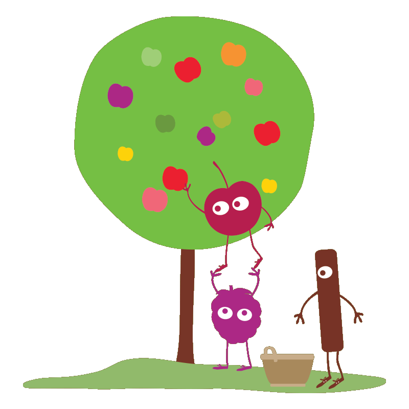 Picking Pumpkin Pie Sticker by GoGo squeeZ for iOS & Android GIPHY