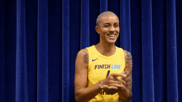 happy candice dupree GIF by Indiana Fever