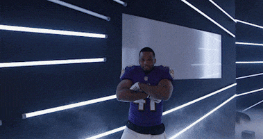 Close Up Reaction GIF by Baltimore Ravens