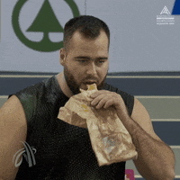 time out eating GIF by European Athletics