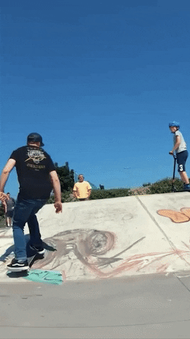 Skate Skateboarding GIF by Concrete Surfers Motorcycle Dudes - CSMD