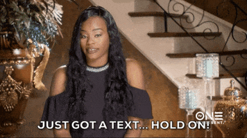 Hold On Text GIF by TV One