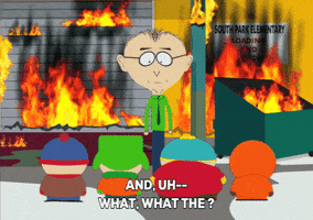 burning eric cartman GIF by South Park 