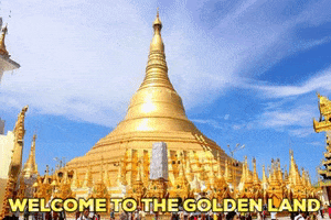myanmar shwedagon GIF