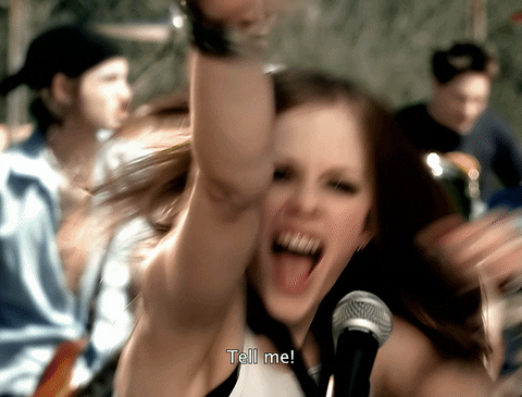 Tell Me Guitar Slam GIF by Avril Lavigne - Find & Share on GIPHY