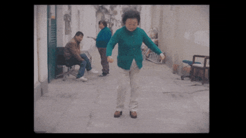 asian lady dancing GIF