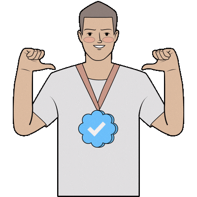 Verified Sticker by Gudim