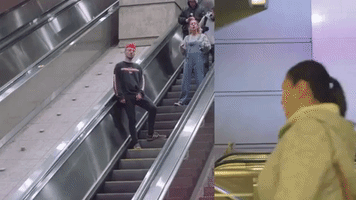 Escalator Robokid GIF by AObeats