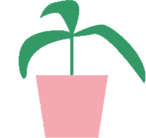 Smash Plant Pot Sticker by ol-el