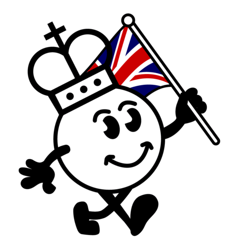 Jubilee Coronation Sticker by FUZE