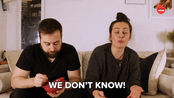 We Dont Know Valentines Day GIF by BuzzFeed