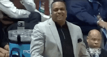 serious ron hunter GIF by NCAA March Madness