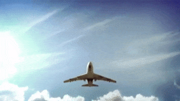 flying miami international airport GIF