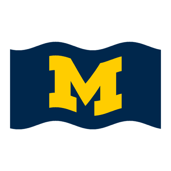 Swipe Up Michigan Football Sticker by Michigan Athletics