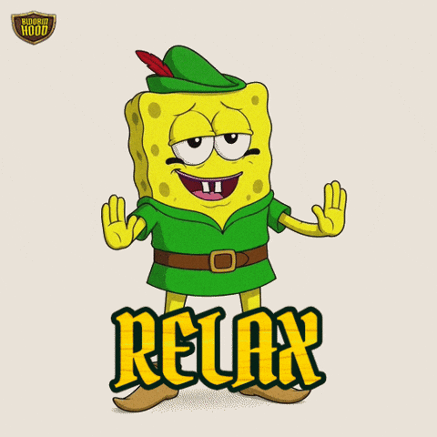 Chill Calm Down GIF by Bwobin Hood