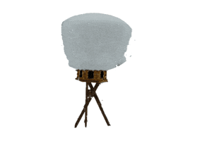 Erster Schnee Vogelhaus GIF