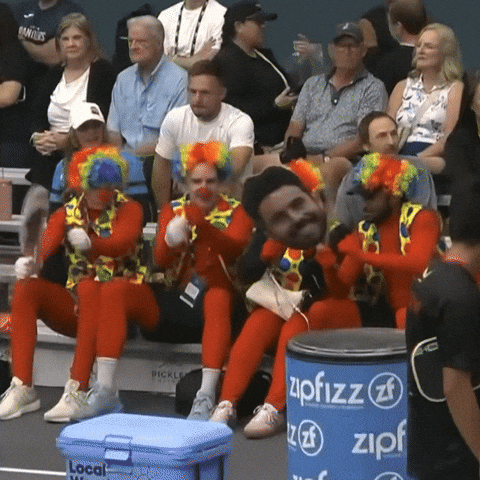 Big Fan GIF by NJ 5s | Major League Pickleball