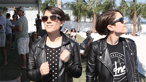 Sing along with Tegan and Sara's Proud