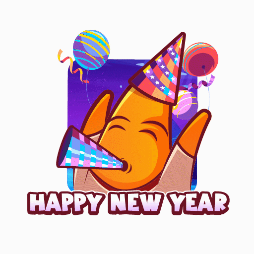 Happy New Year Party GIF by Dewalive Official