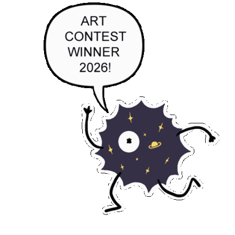Blinky Sticker by Inkverse