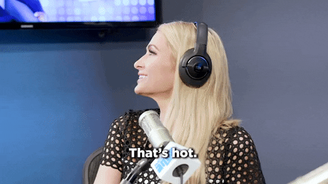 Paris Hilton Thats Hot GIF by SiriusXM - Find & Share on GIPHY