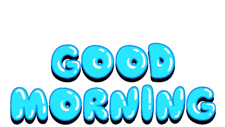 Happy Good Morning Sticker by BOMBONATOR_WOLPH for iOS & Android | GIPHY