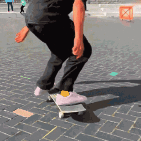 Pink Skate Gif By Gif