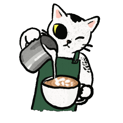 Coffee Barista Sticker