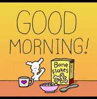 Good Morning Hello GIF by Chippy the Dog