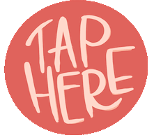 Tap Click Sticker by bobo design studio