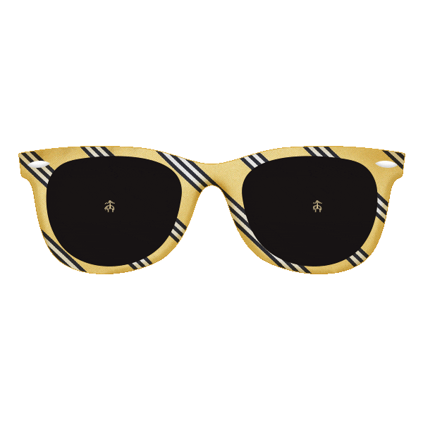 Looking Men In Black Sticker by Brooks Brothers