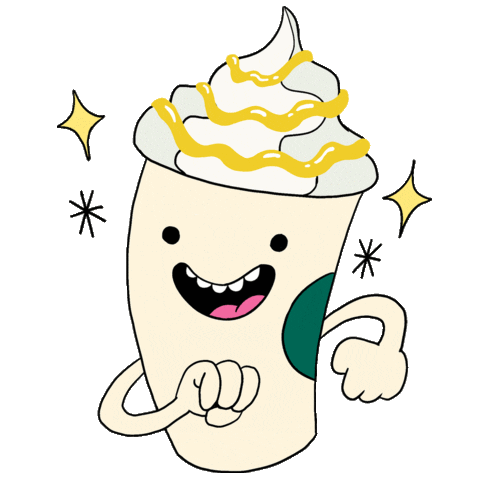 Fire Frappuccino Sticker by Starbucks APAC