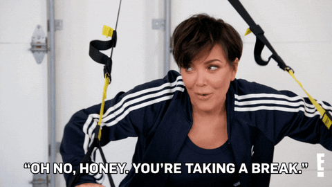 Keeping up with the kardashians workout gif by e! - find & share on giphy
