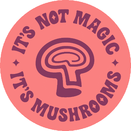 Magic Mushrooms Sticker by The Mushroom Council