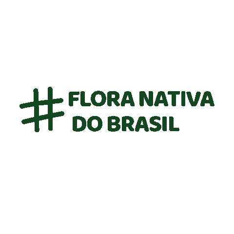 Flora Nativa do Brasil Sticker